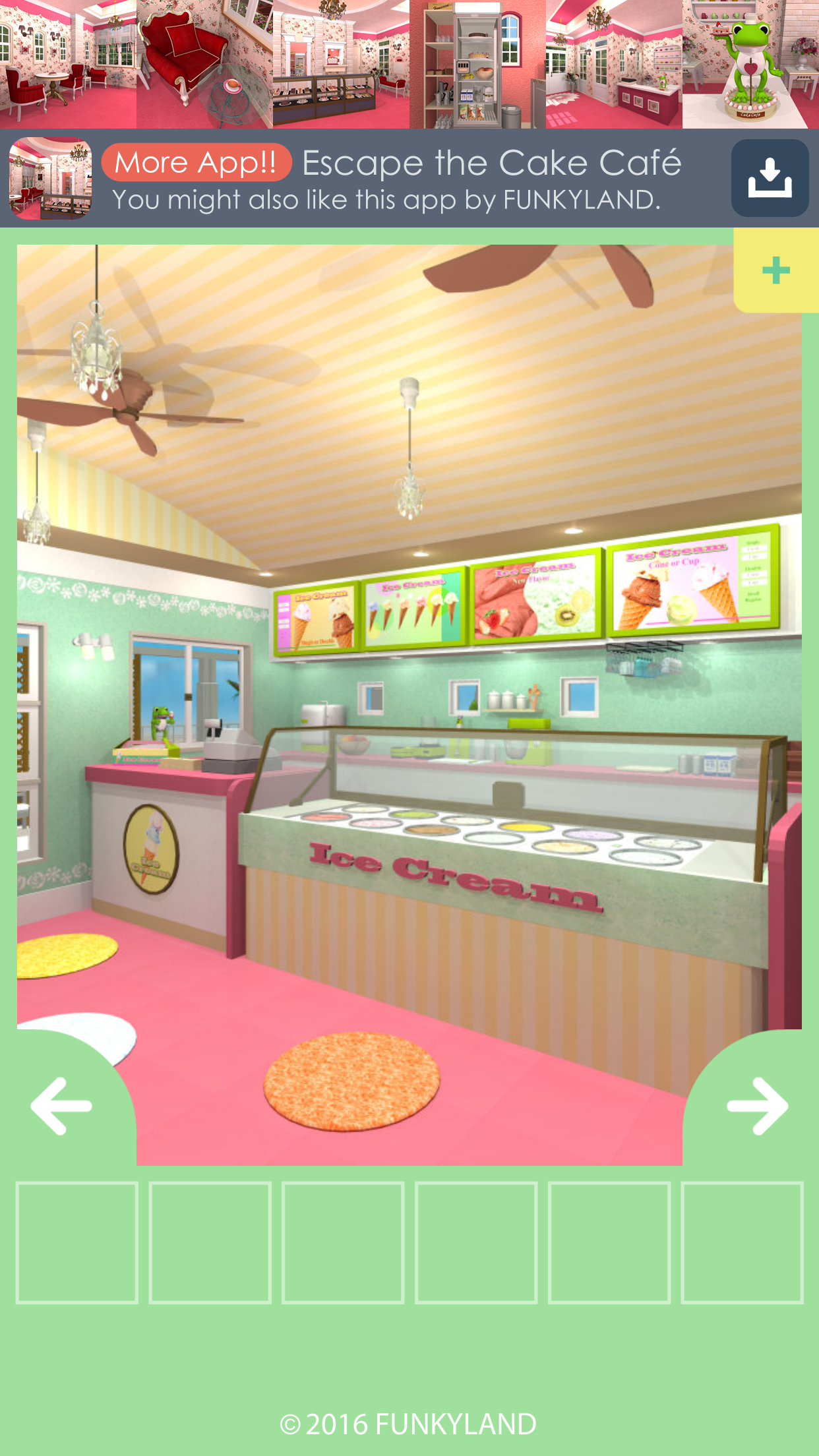 Escape the Ice Cream Parlor Game Screenshot