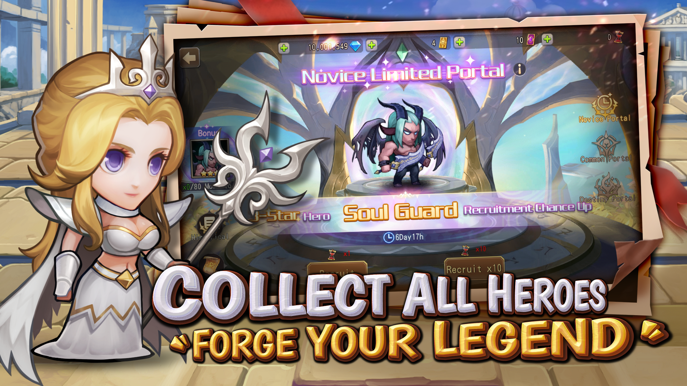 Crystal Legends Game Screenshot
