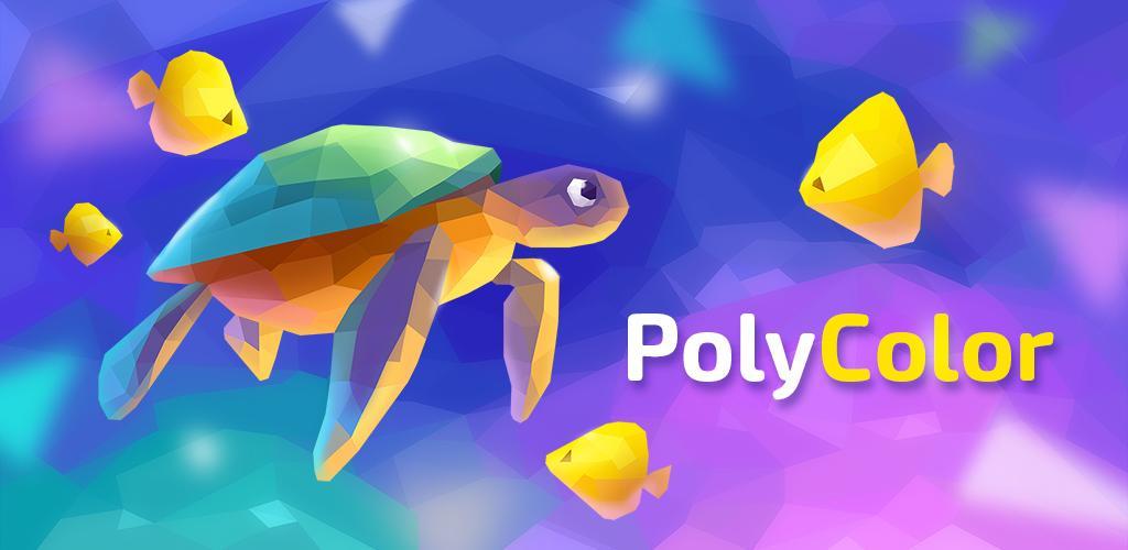 Banner of Poly Color - Ausmalspiele, Malen nach Zahlen 2.4.5-R