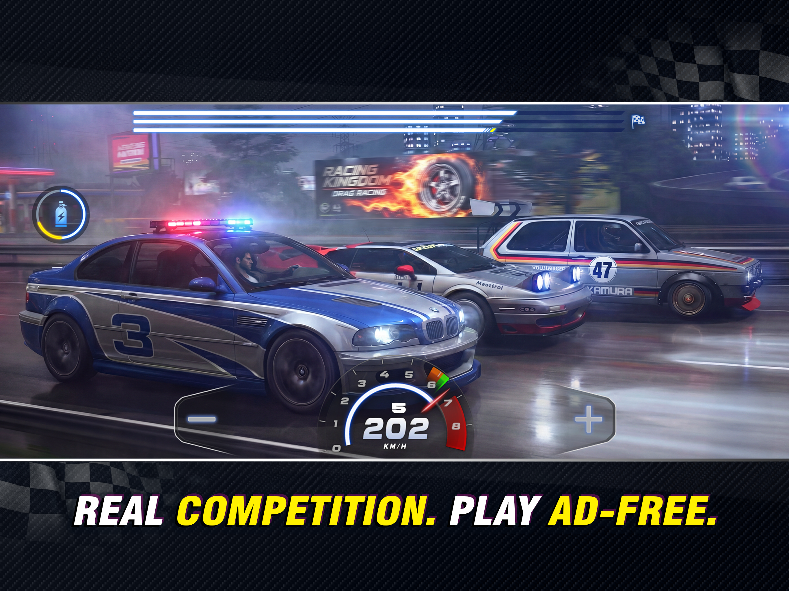 Racing Kingdom Car Drag Race Game Screenshot
