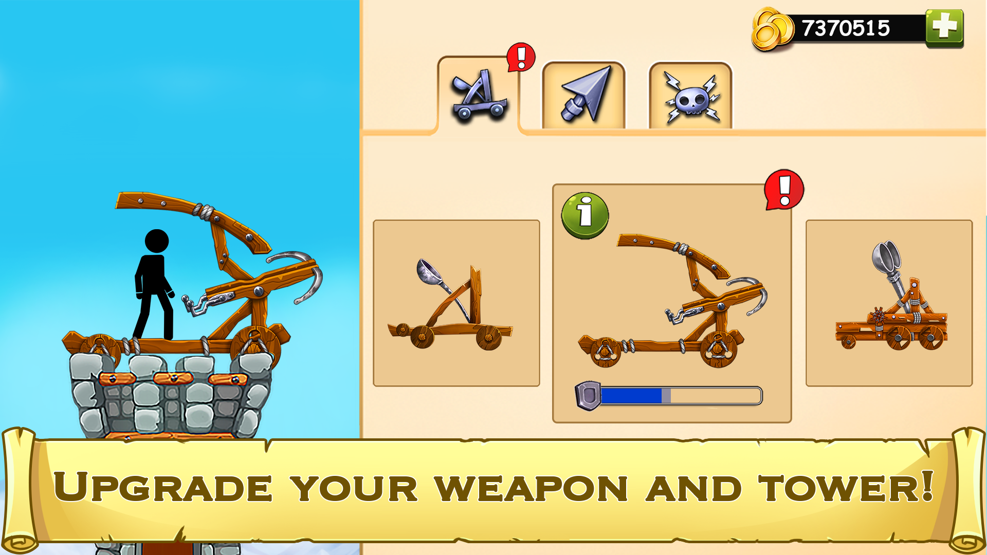 Скриншот игры The Catapult 2 : bone masters