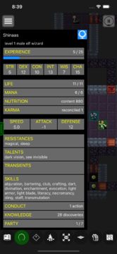 Pathos: Nethack Codex Game Screenshot