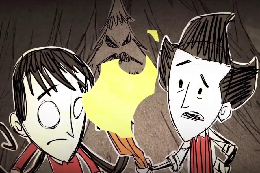 Screenshot of the video of Don't Starve Together