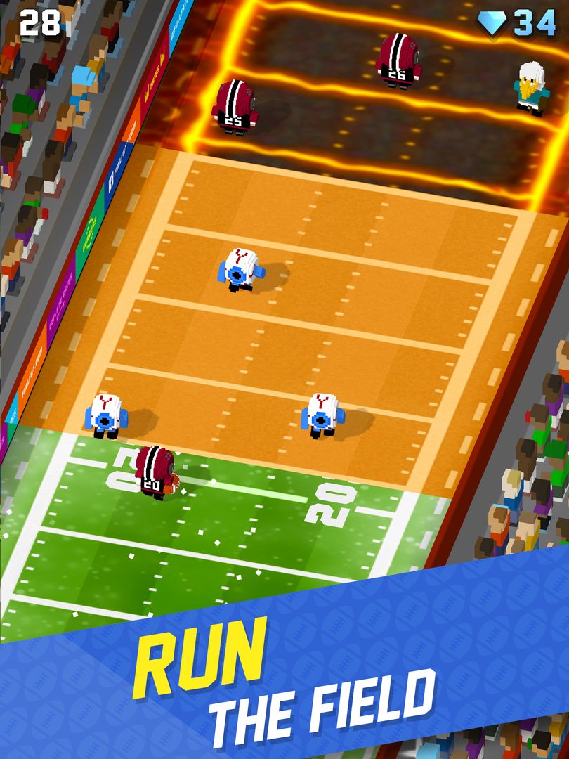 Screenshot of Blocky Football