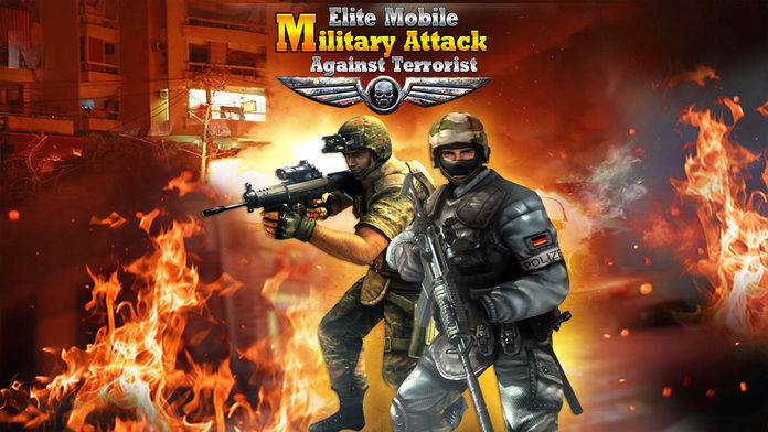 Elite Mobile Military Attack Against Terrorist Pro 게임 스크린 샷