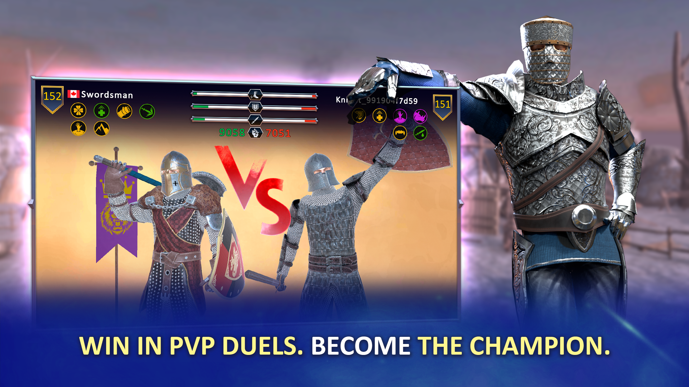 Knights Fight 2: New Blood Game Screenshot