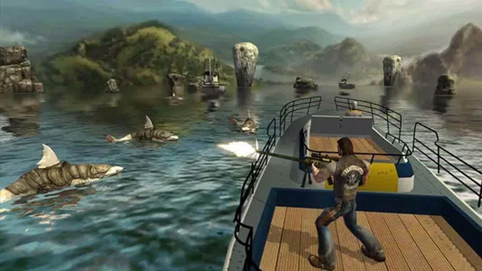 Screenshot 2 of Shark Hunter 3D - Shark Game 