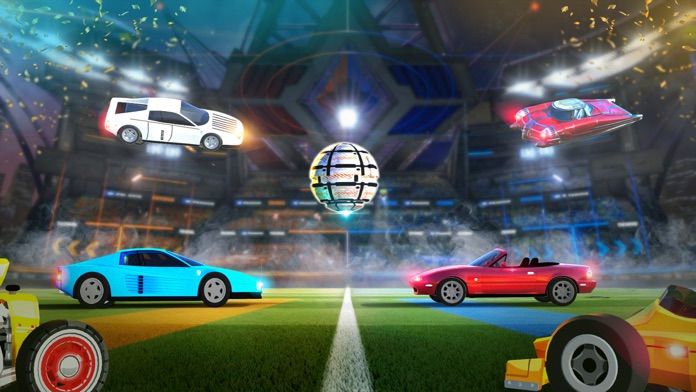 Rocket Football Car League ภาพหน้าจอเกม