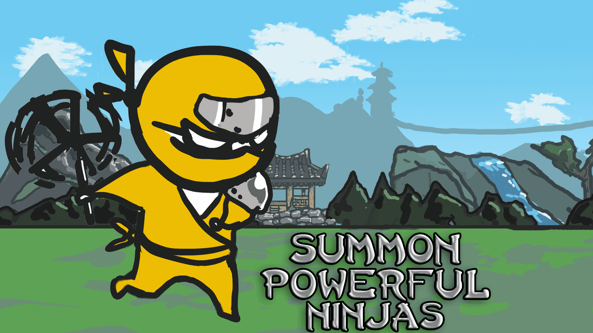 Captura de Tela do Jogo Ninja Guerra: Ataque dos Oni