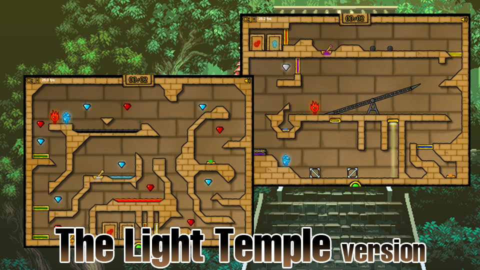 Redboy and Bluegirl: The Light Temple Game Screenshot