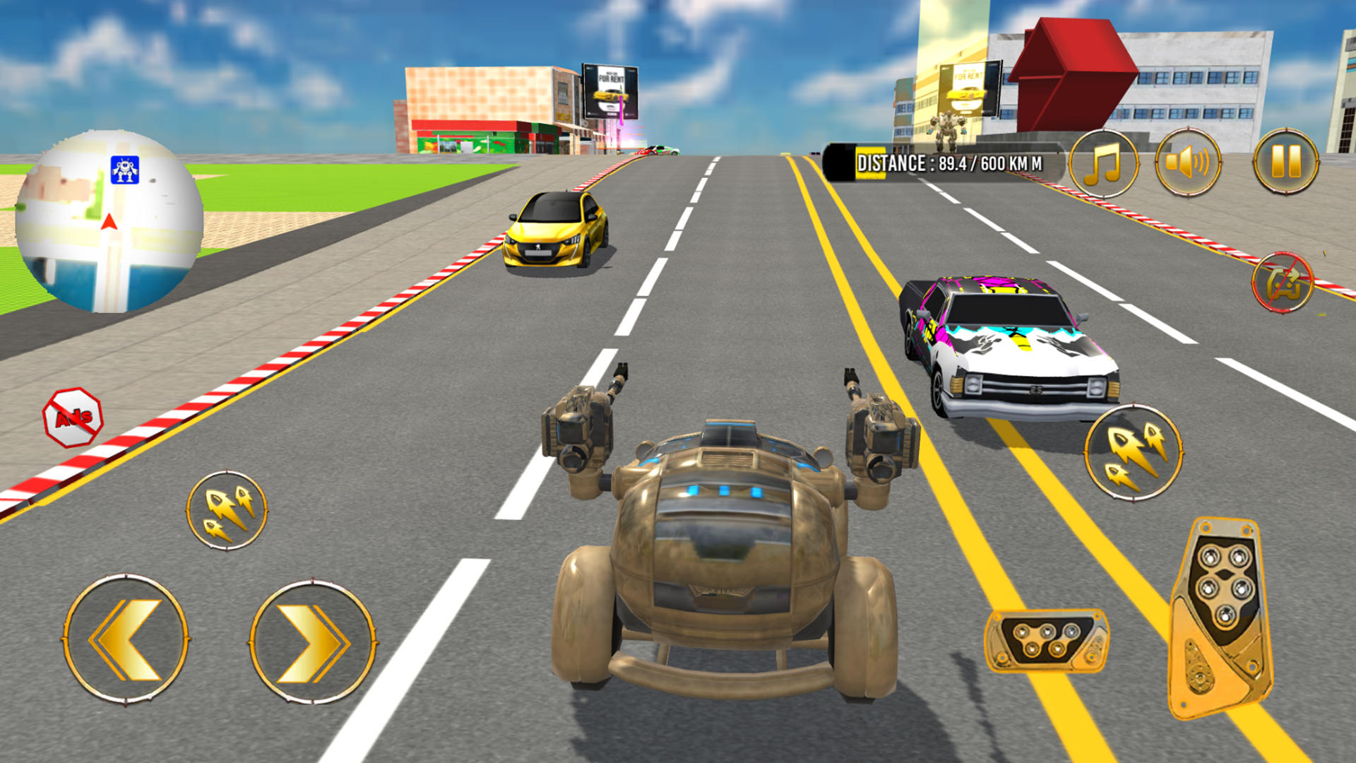 Gangster Game Crime City Hero Game Screenshot