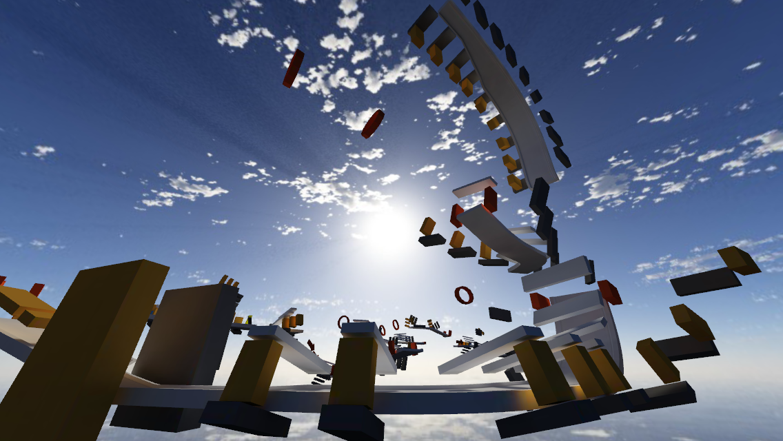 Jet Car Stunts 2 Game Screenshot