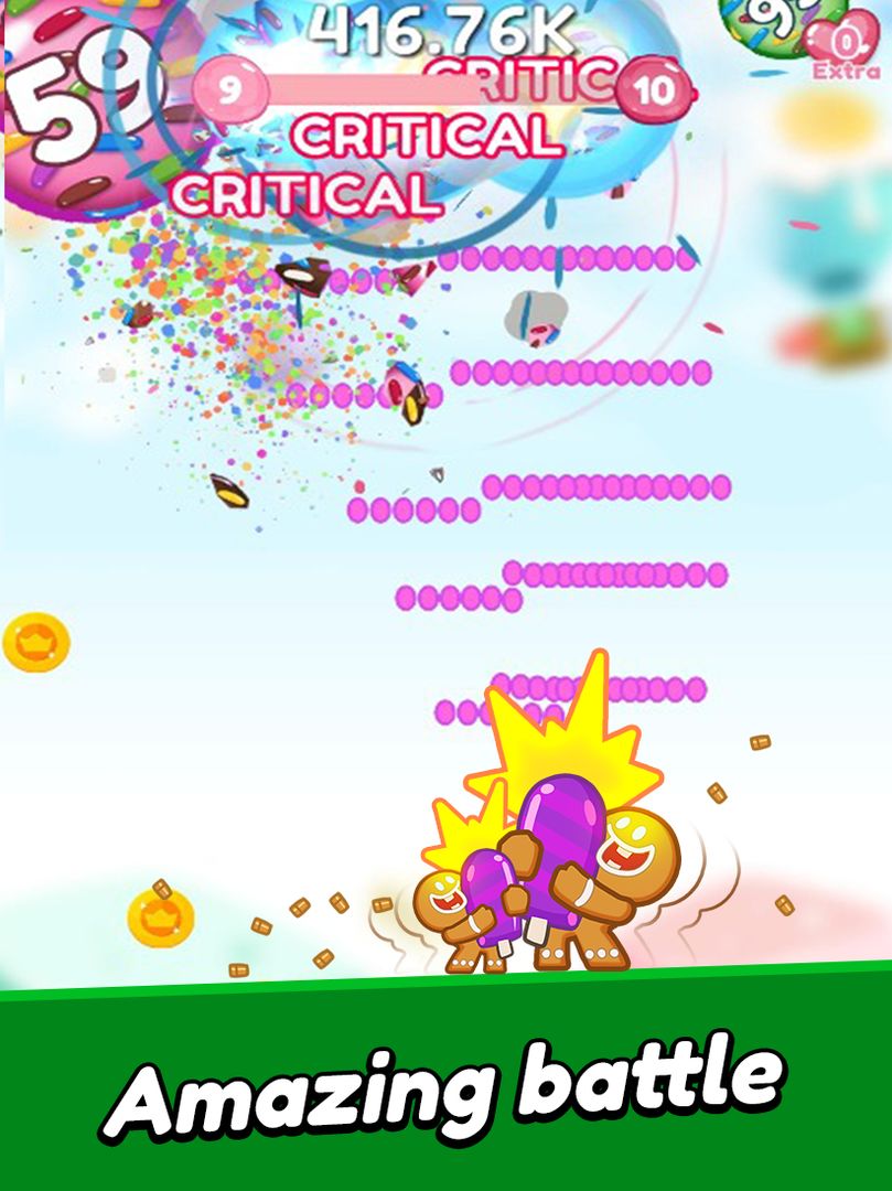 Candy Bounce Blast : Save the Cookie World!遊戲截圖