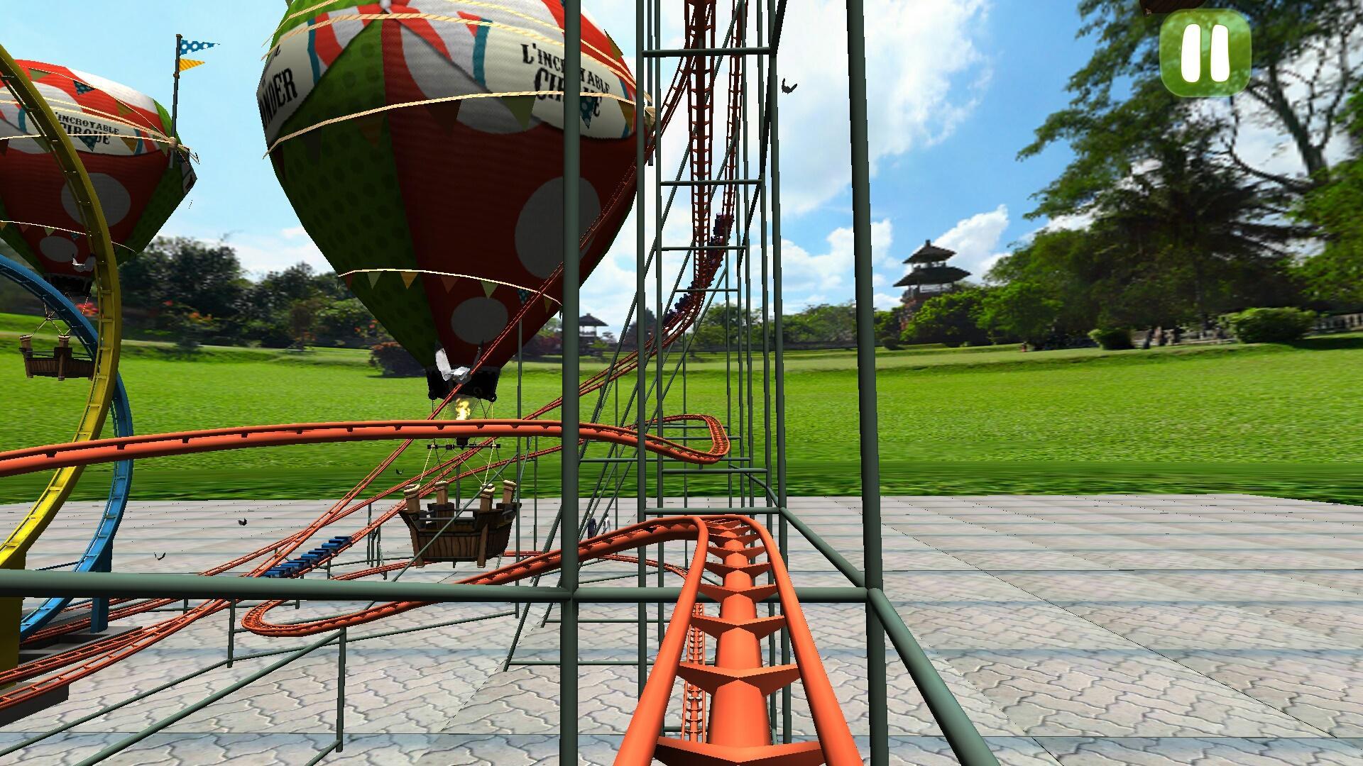 Roller Coaster Park: Fun Games ภาพหน้าจอเกม