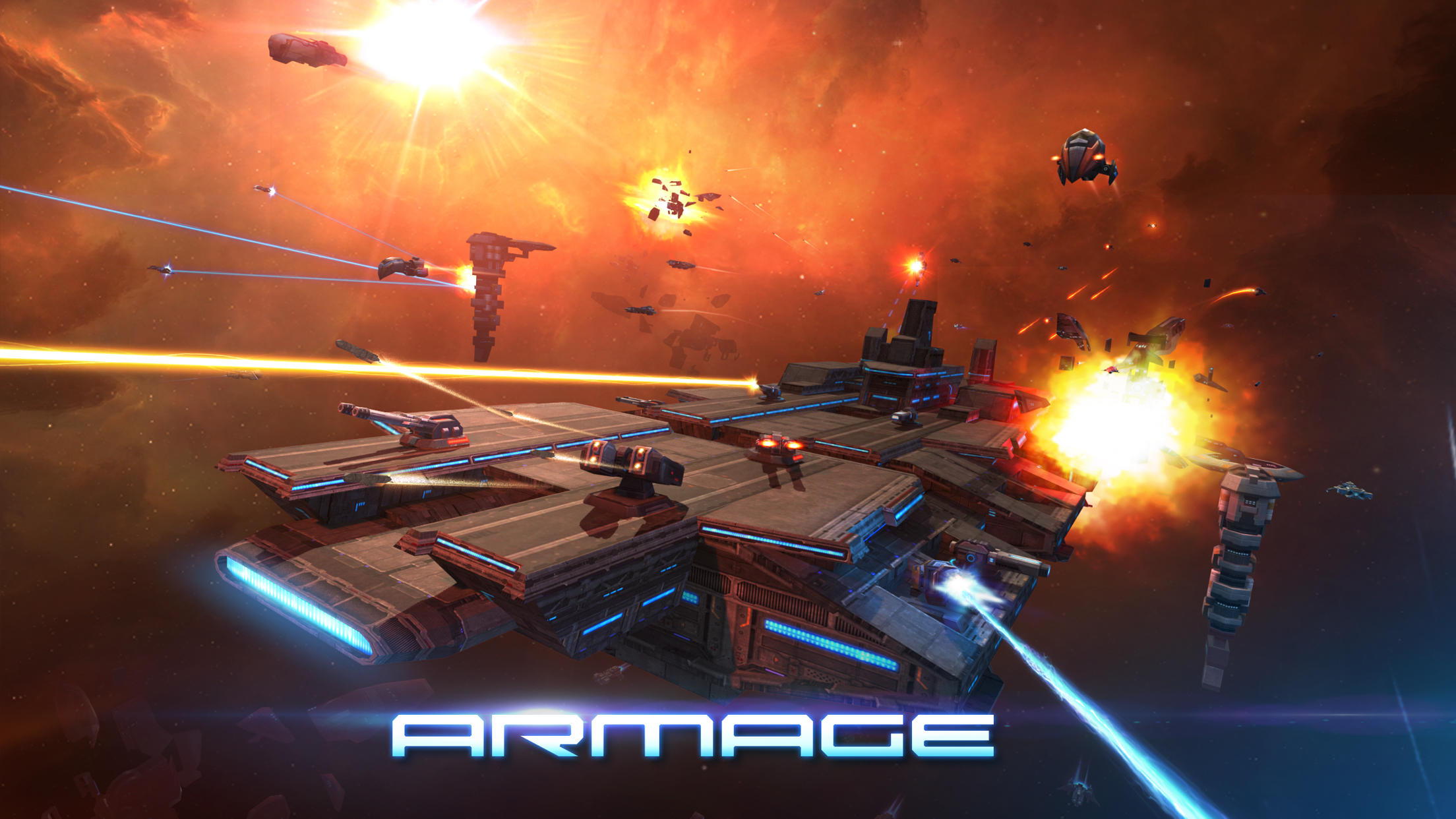 Screenshot 1 of Armage：3D Galaxy na laro ng diskarte 
