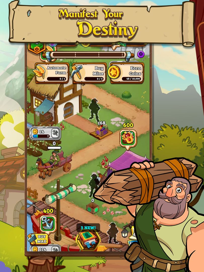Screenshot of Royal Idle: Medieval Quest