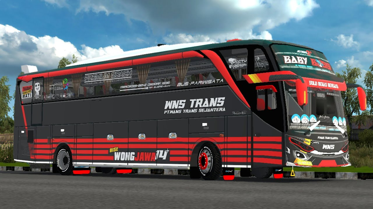 Bus Basuri Simulator Nusantara Game Screenshot