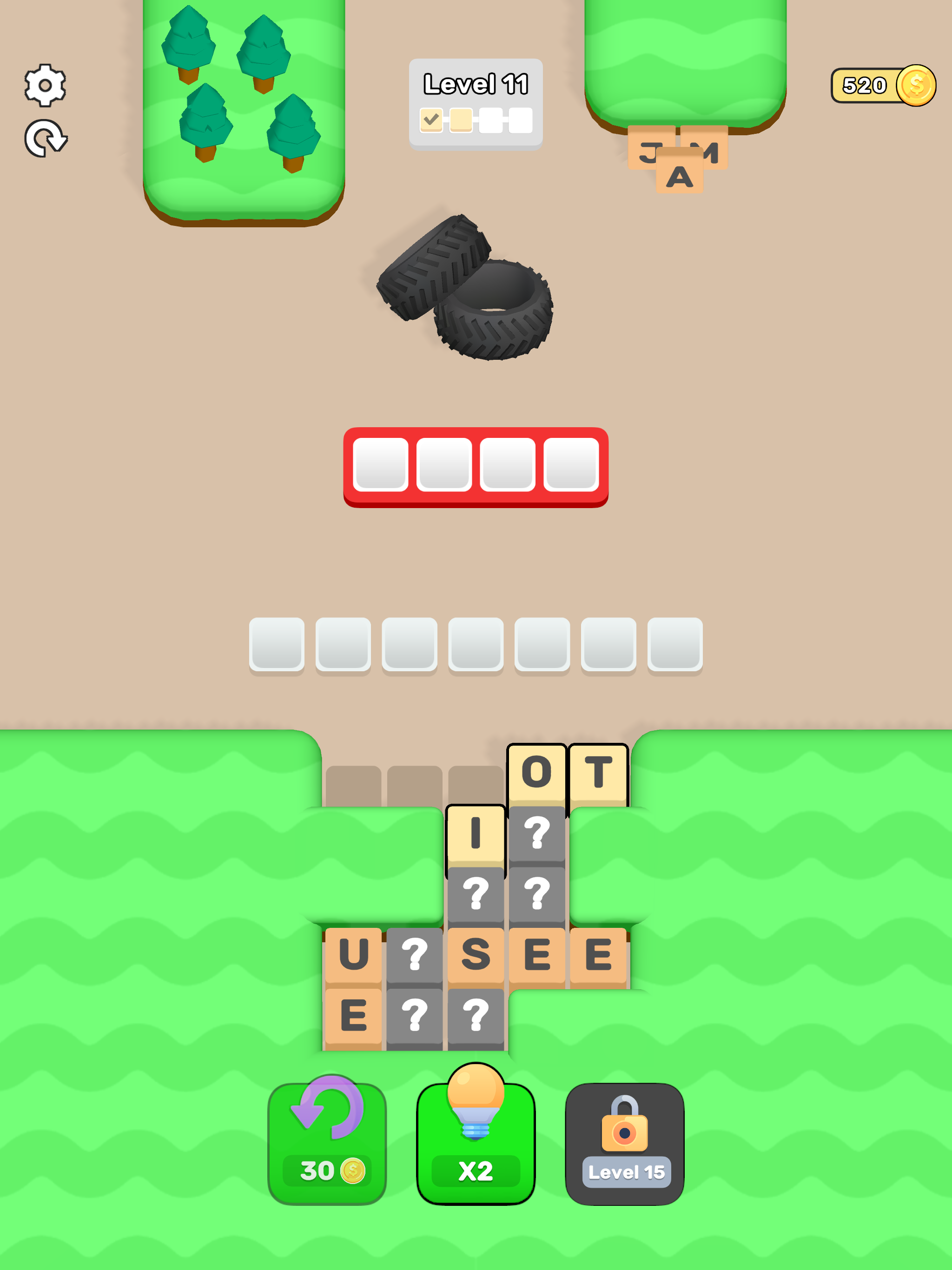 Word Jam Game Screenshot