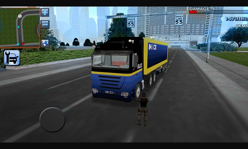 Screenshot of 3D Police Truck Simulator 2016