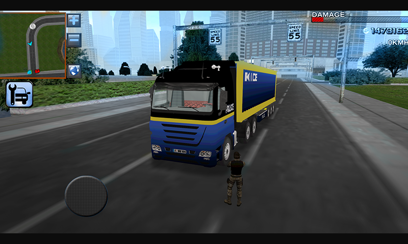 3D Police Truck Simulator 2016 Game Screenshot