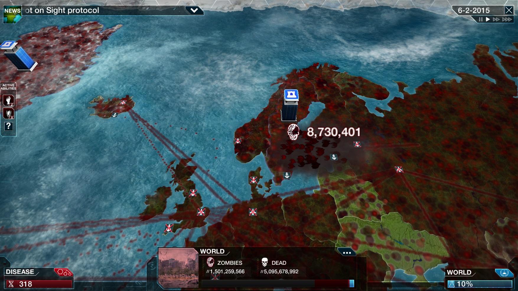 Screenshot of Plague Inc: Evolved