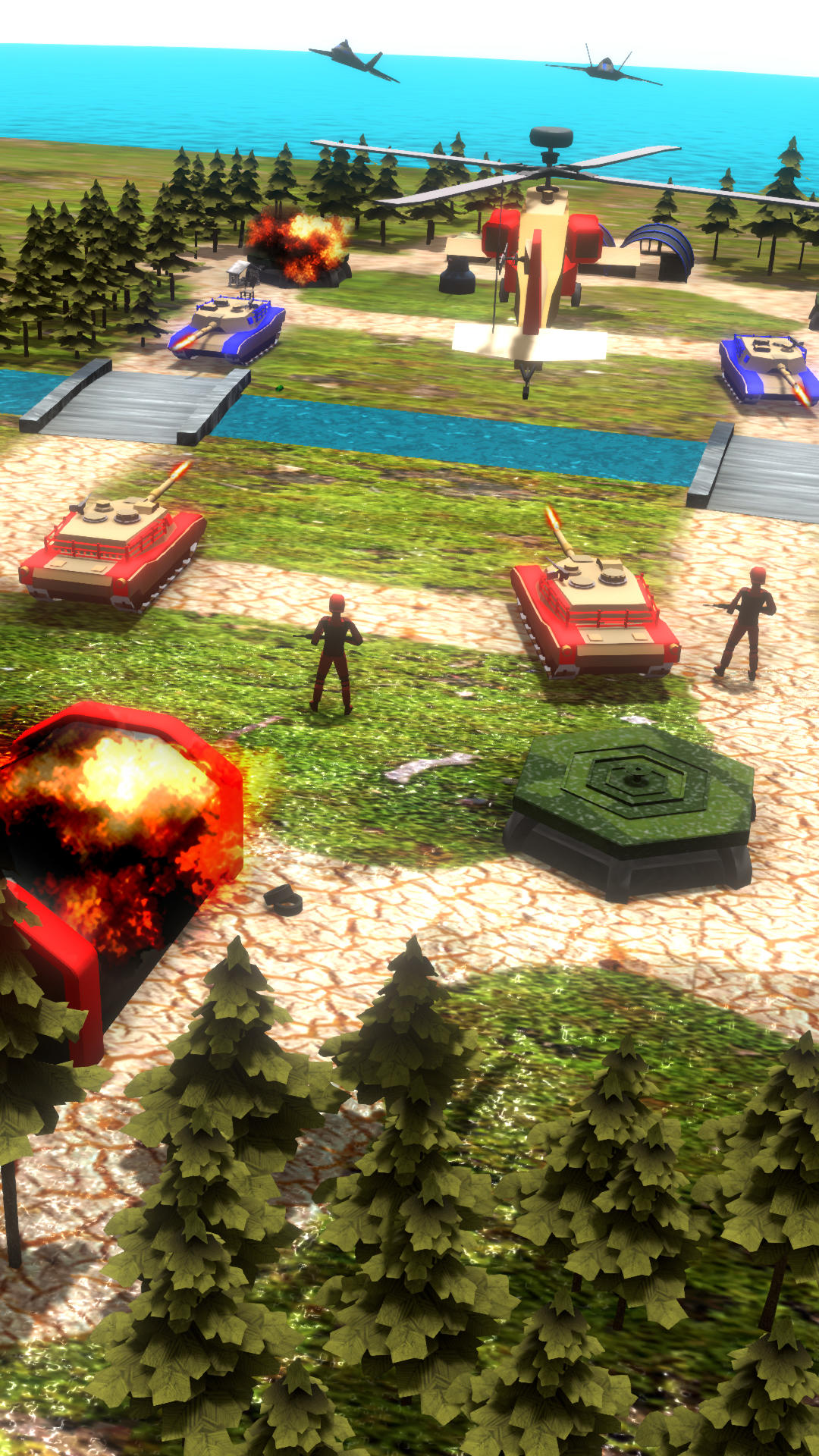 Screenshot of Private Army Alliance: Defense