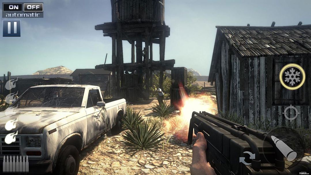 Screenshot of Zombie Shooter : Fury of War