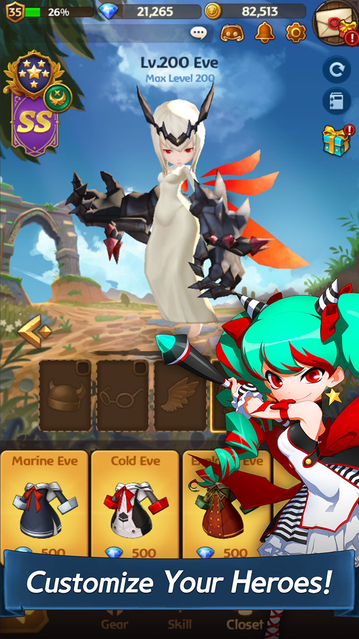 [RPG] Hello Hero: Epic Battle Game Screenshot