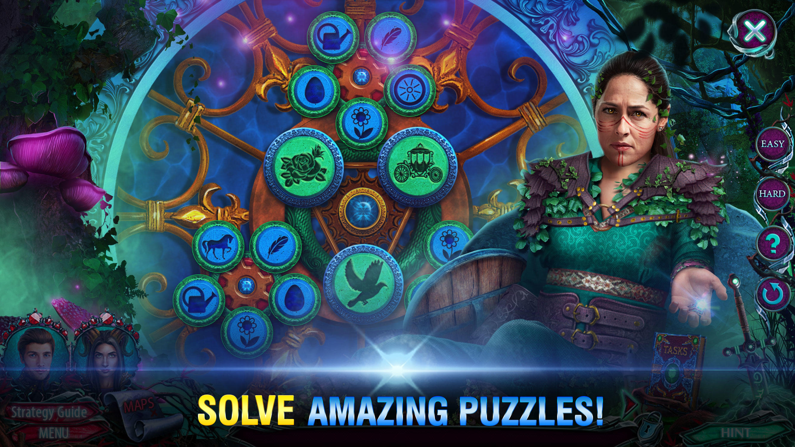 Dark Romance: Ethereal Gardens Game Screenshot