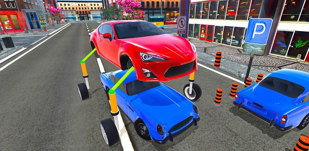 Banner of Nuevos juegos de autos 2020: juegos de estacionamiento de conducción en línea 