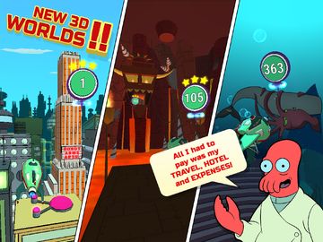 Futurama: Game of Drones ゲームのスクリーンショット