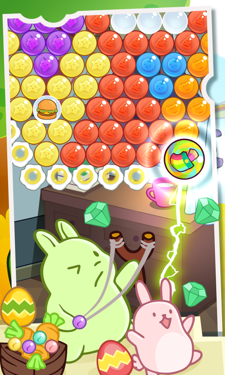 Dream Bubble Cookie Pop Game Screenshot