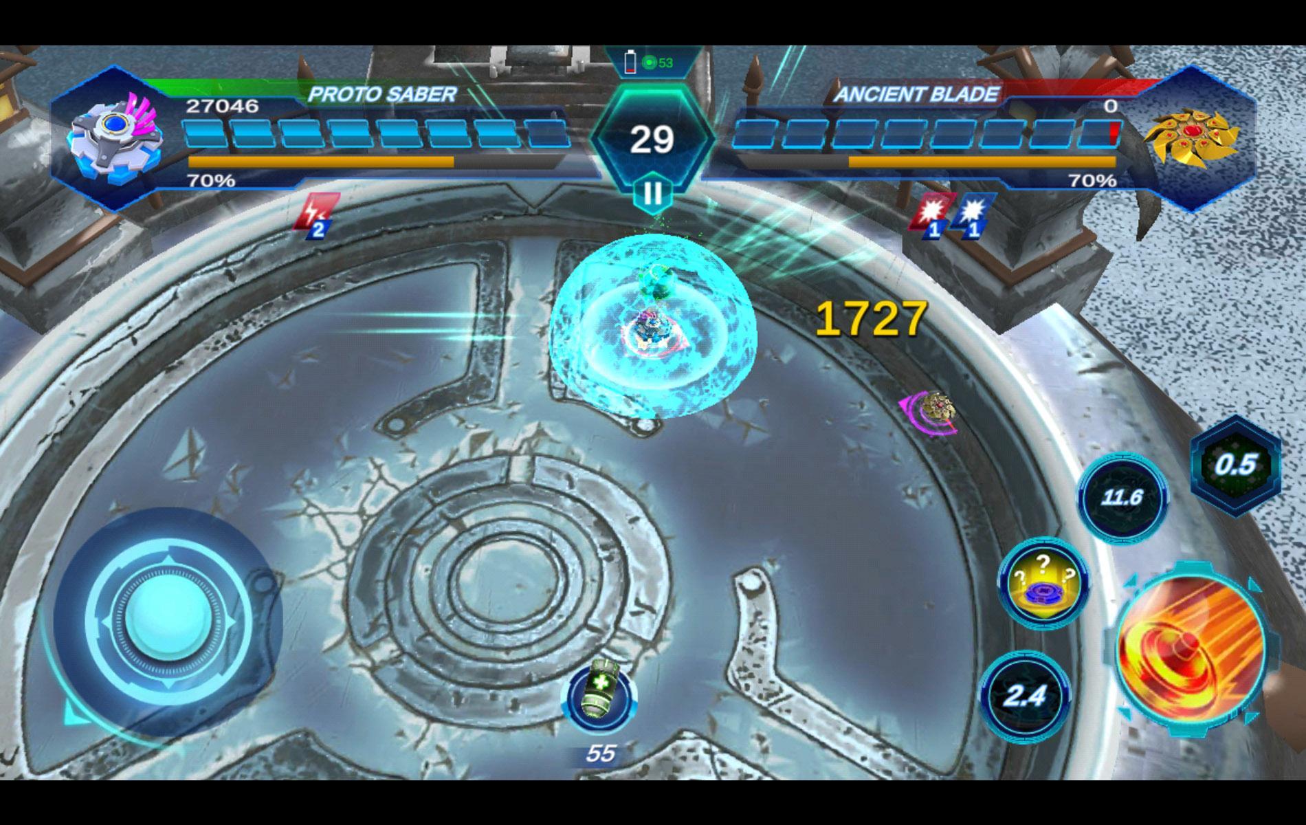 Gyro Buster Game Screenshot