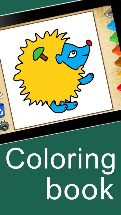 Coloring book : kids games for boys & girls apps Game Screenshot