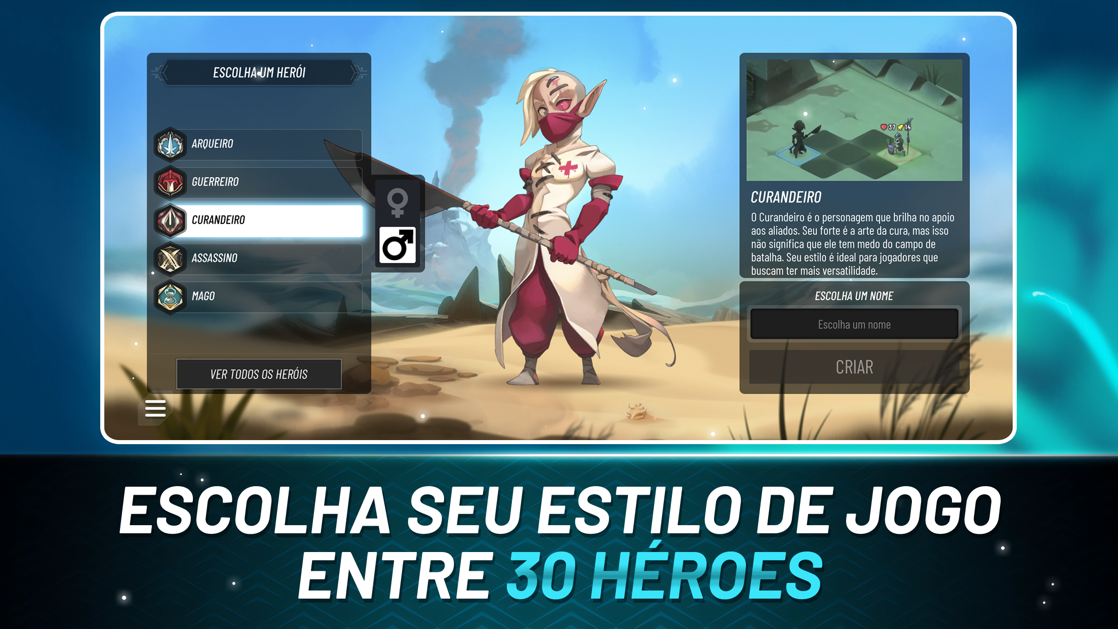 Captura de Tela do Jogo Waven