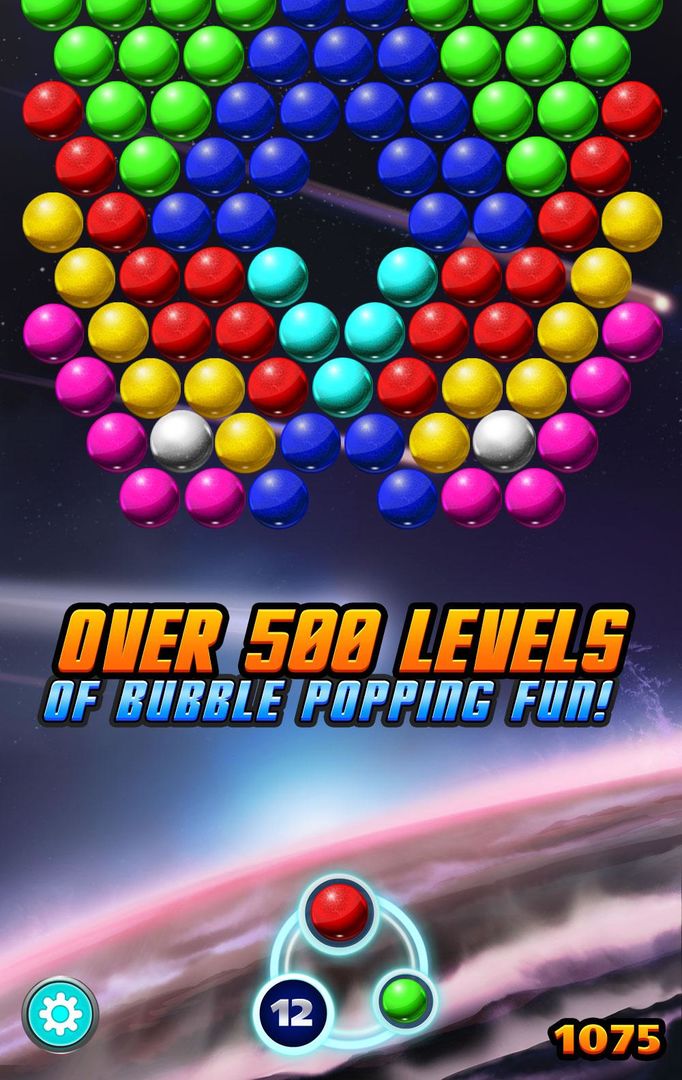 Bubble Shooter Galaxy ภาพหน้าจอเกม