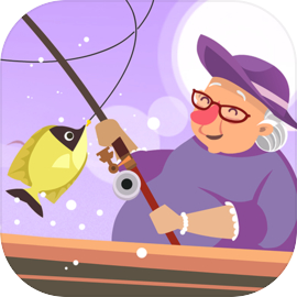 Fishing Granny - Funny,Amazing Fishing Game