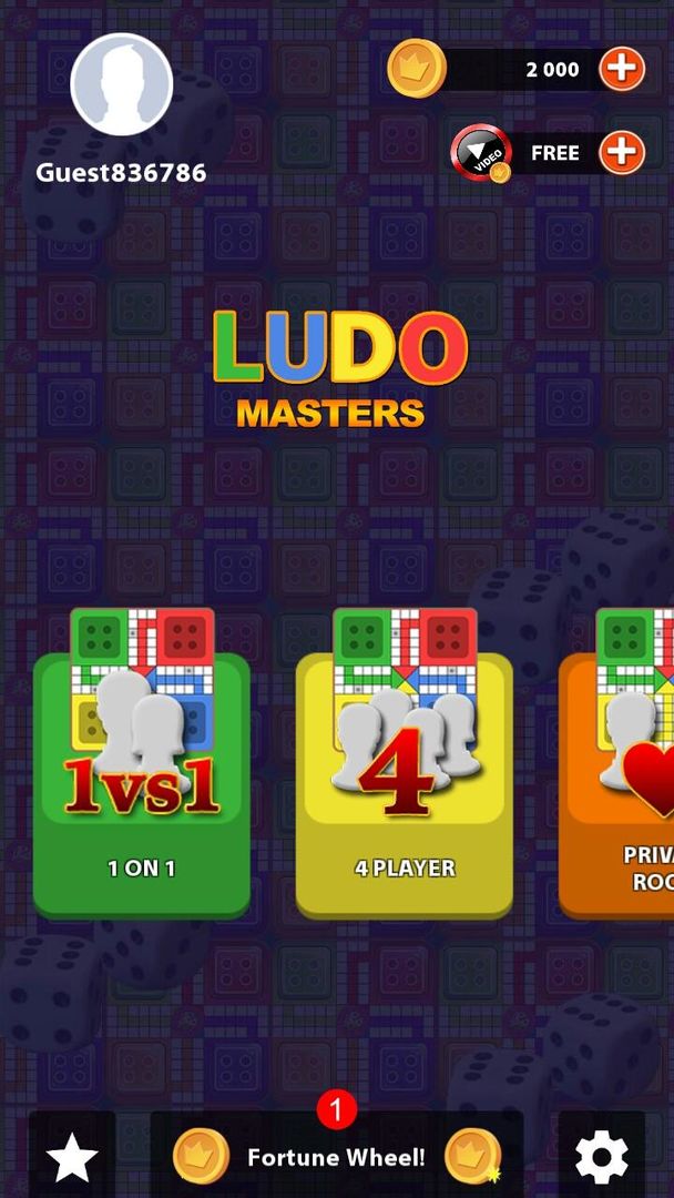 Screenshot of Ludo Star
