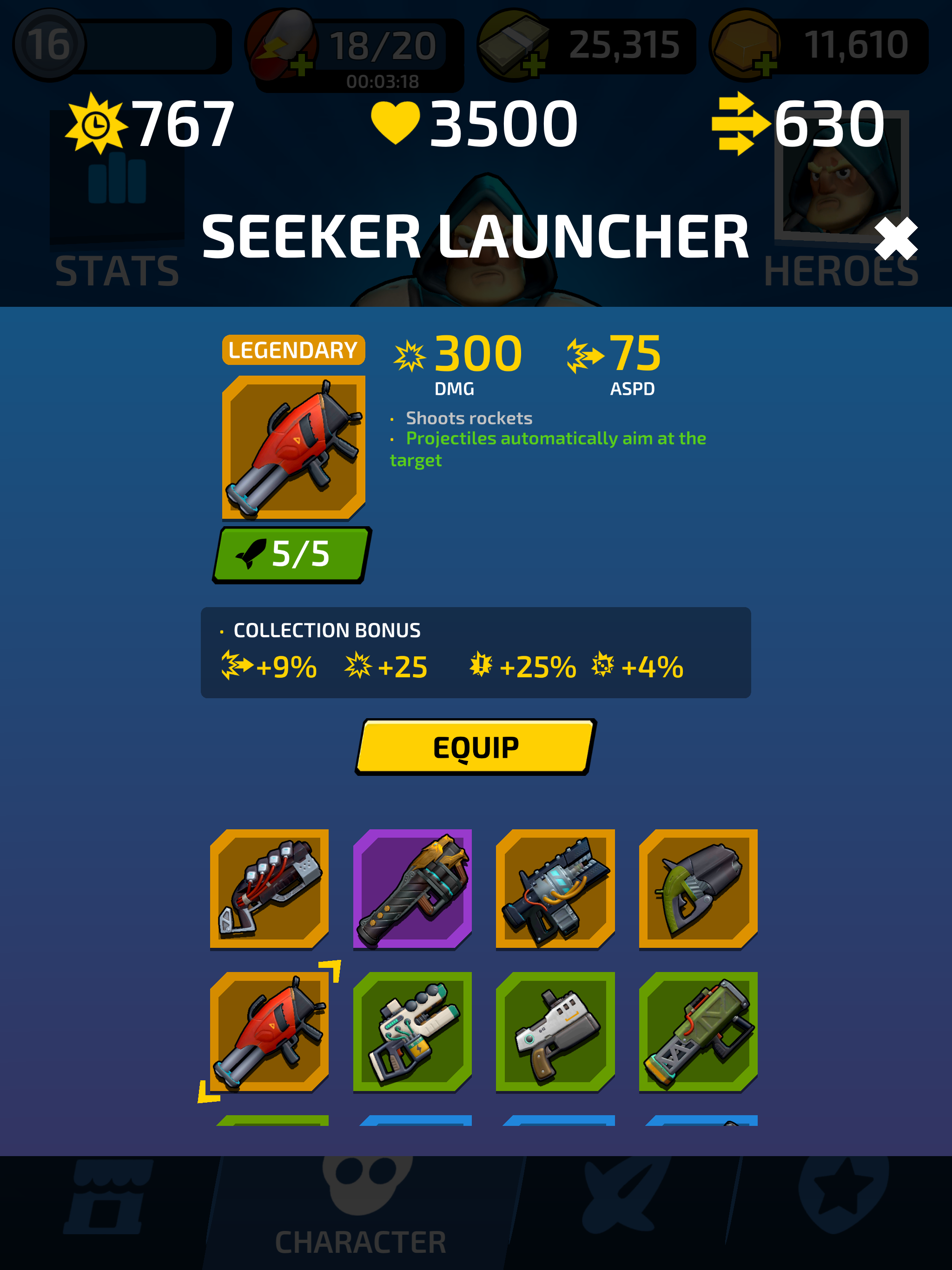 Impossible Space: A Space Hero Game Screenshot