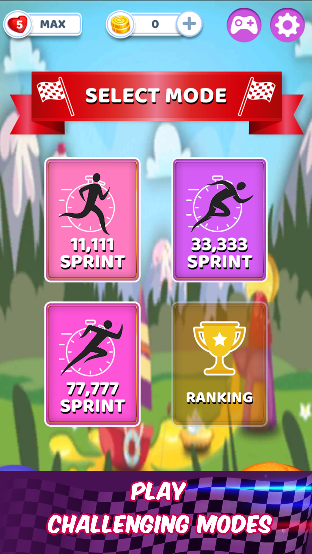 Fruit Match Sprint Game Screenshot