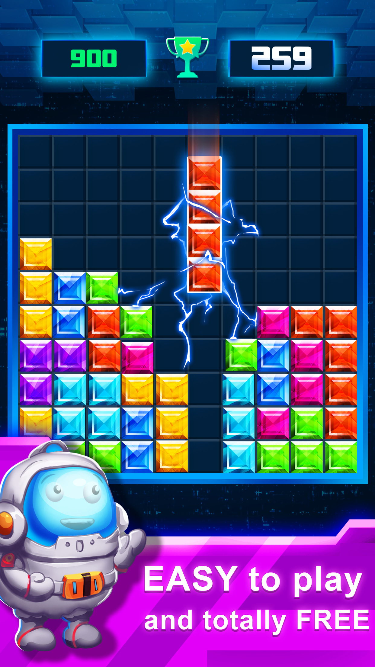 Block Puzzle Classic Plus Game Screenshot