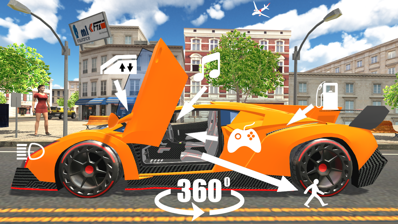 Screenshot of Car Simulator SportBull