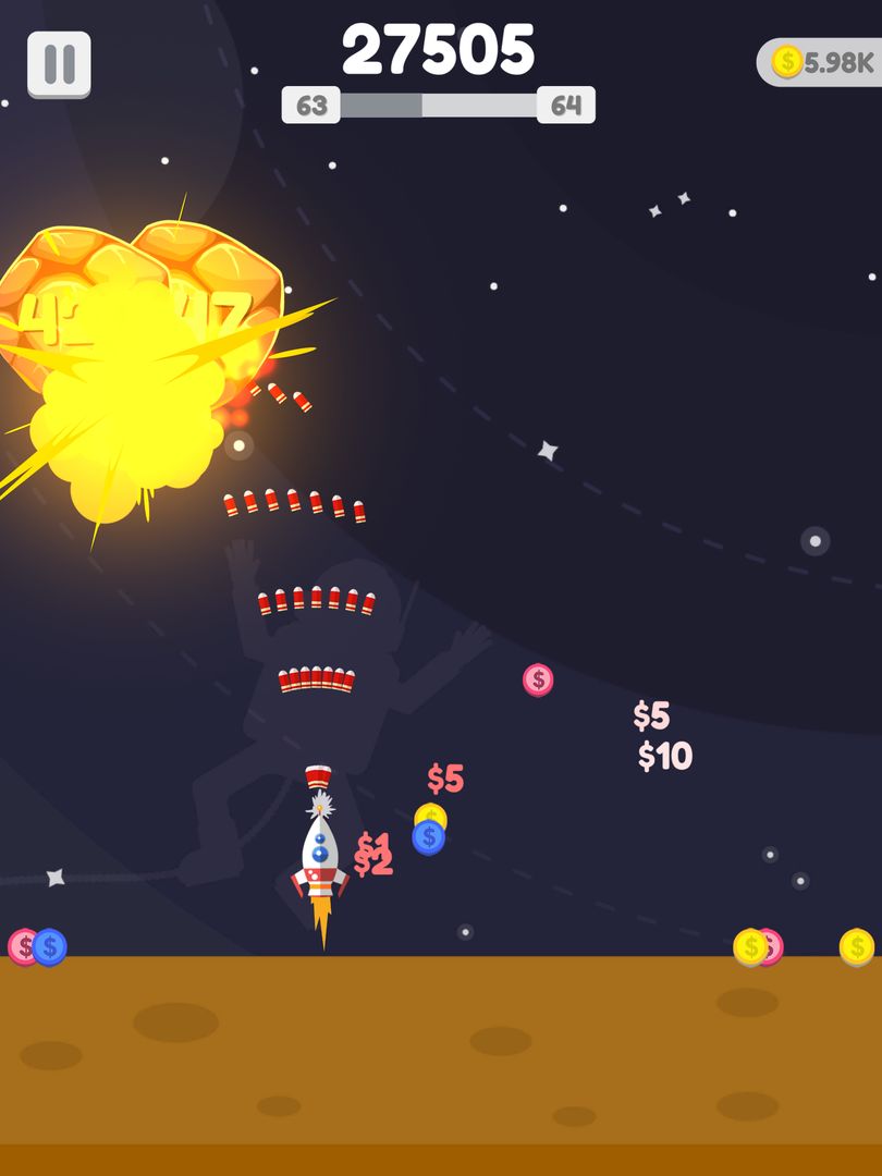 Screenshot of Planet Blast