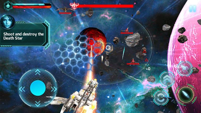 Galaxy Strike 3D screenshot game