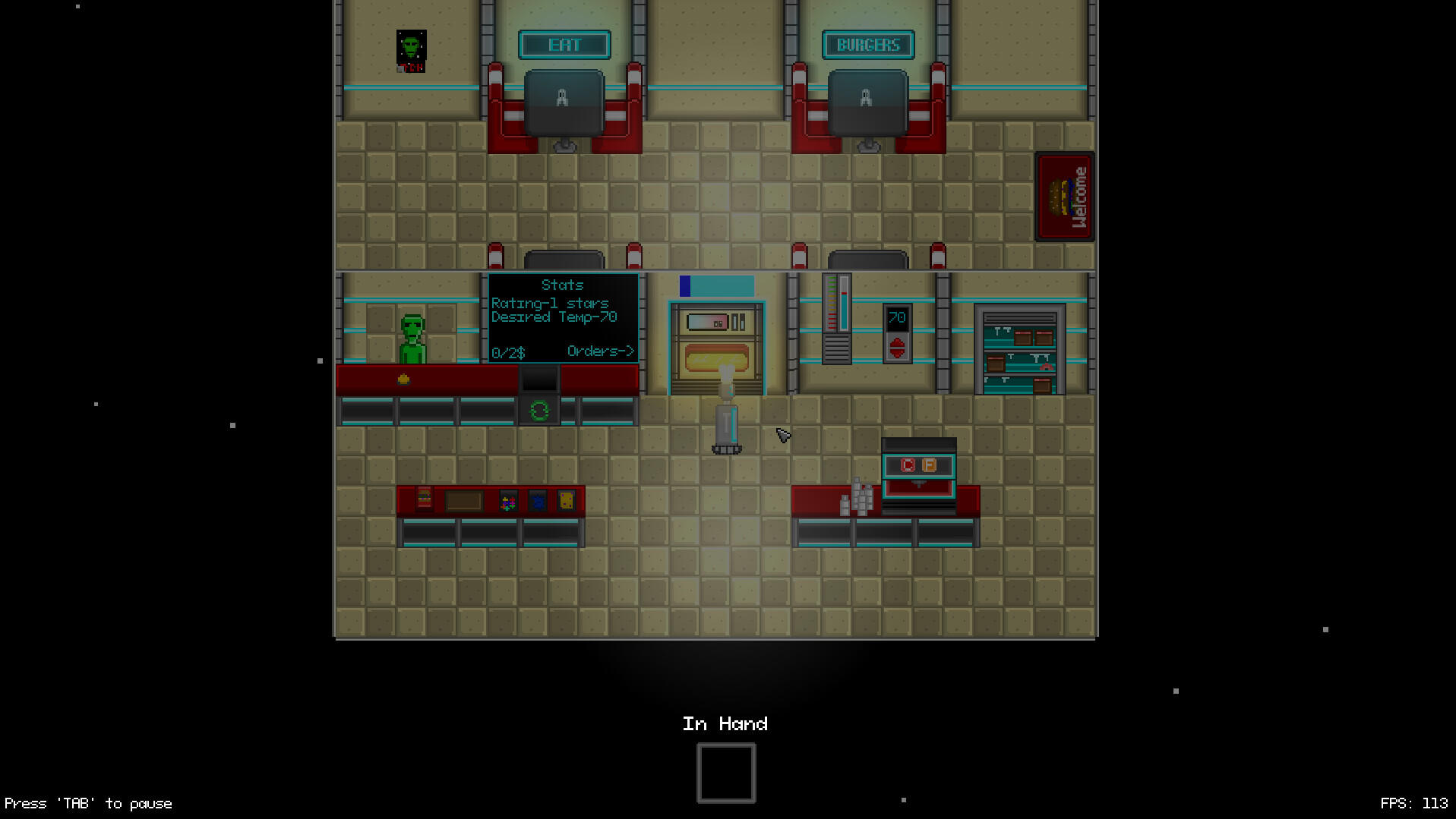 Screenshot 1 of Alien Cafe ၊ 