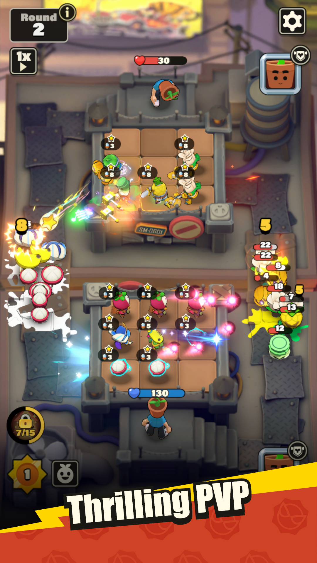 Plant Royale: Defense Arena ภาพหน้าจอเกม