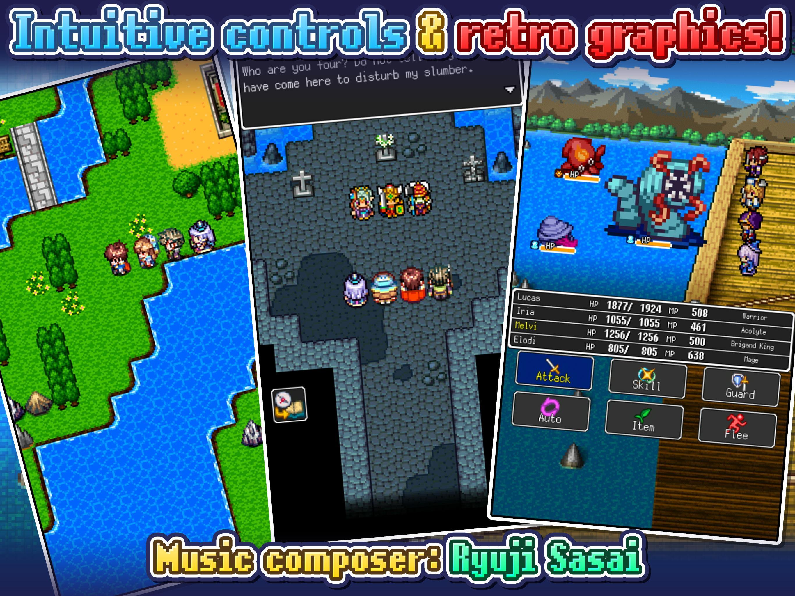 RPG Dragon Lapis Game Screenshot