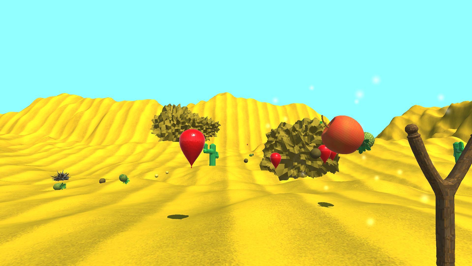 Balloon Defense VR Game Screenshot