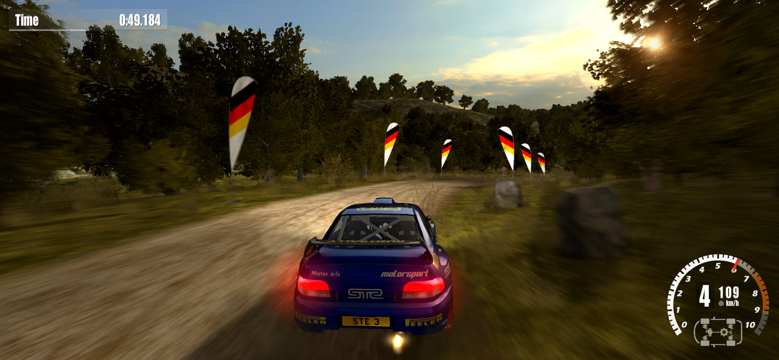 Screenshot of Rush Rally 3 Demo