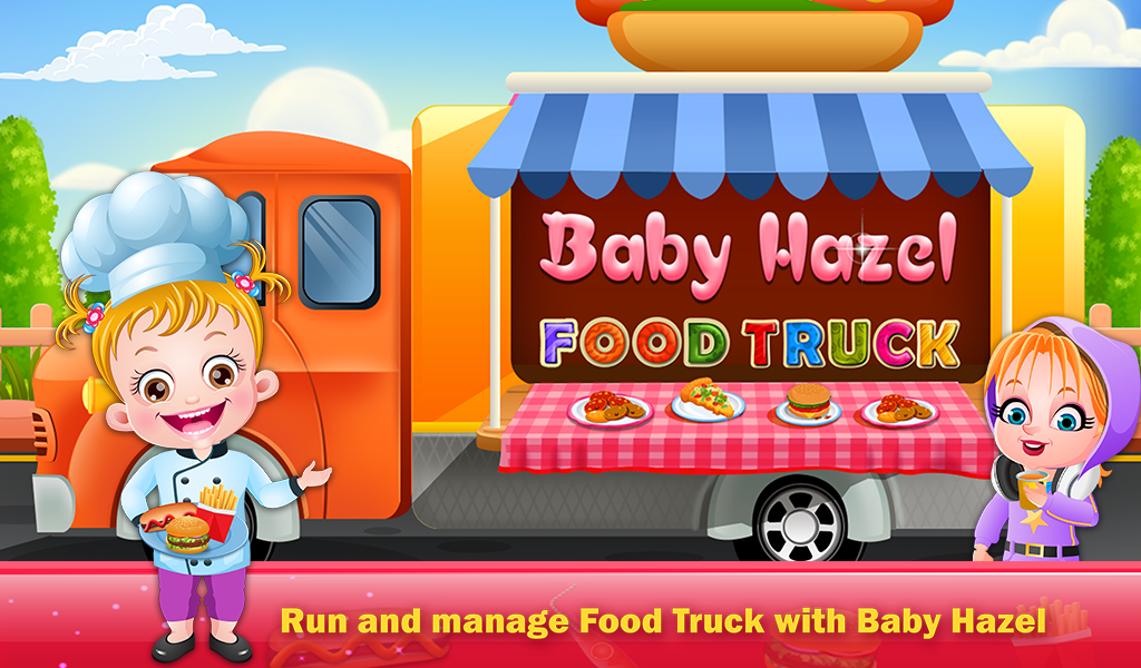 Baby Hazel Food Truck Game Screenshot
